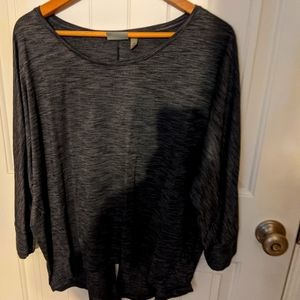 Athleta Dark Gray Long Sleeve Top